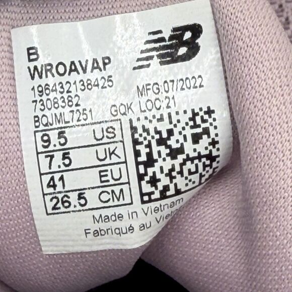 New Balance Womens Fresh Foam Roav Pink Leopard Running Shoes Sneakers Size 9.5B - Picture 8 of 8